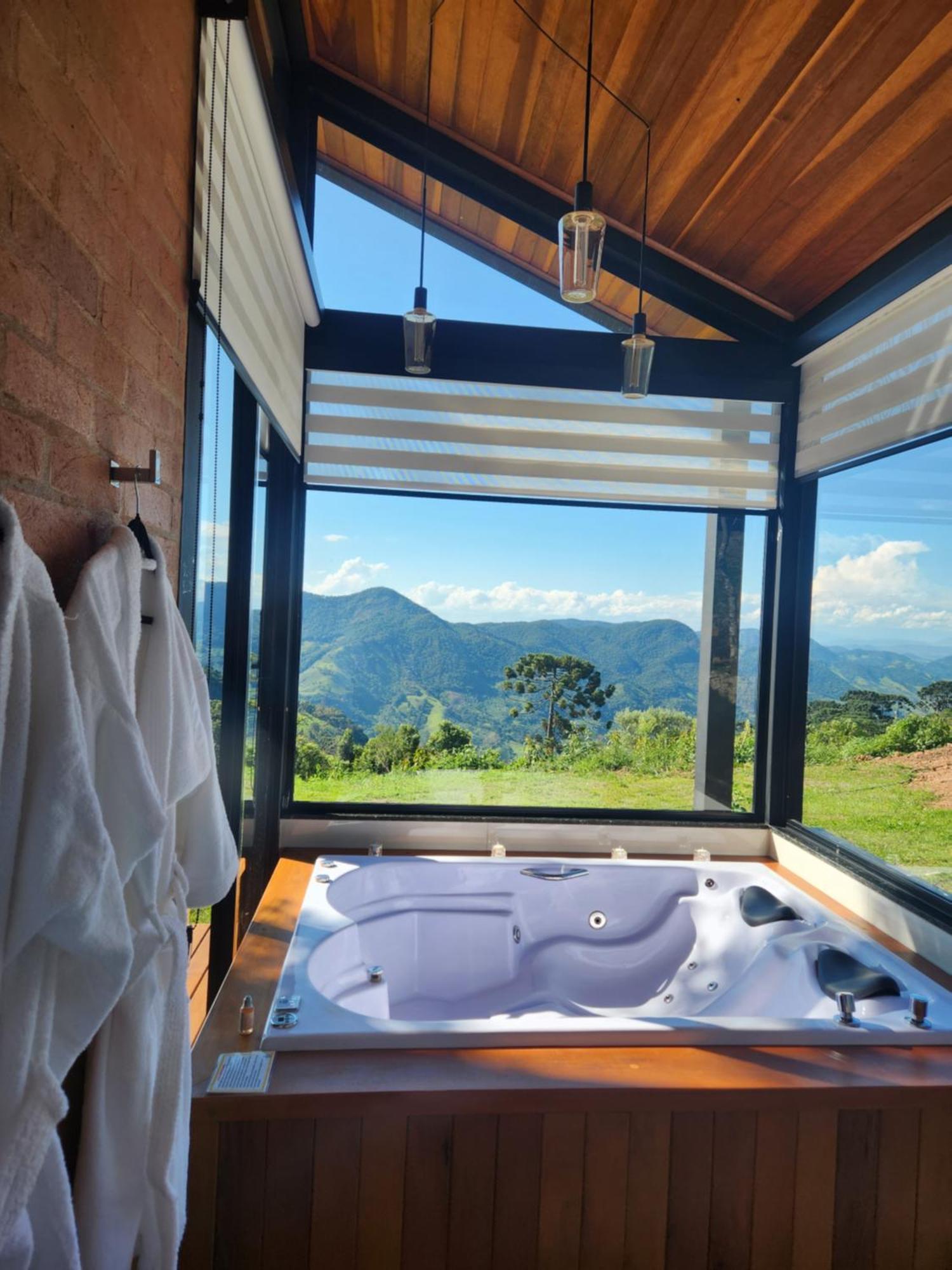 Chales Bergview São Bento do Sapucaí Eksteriør billede