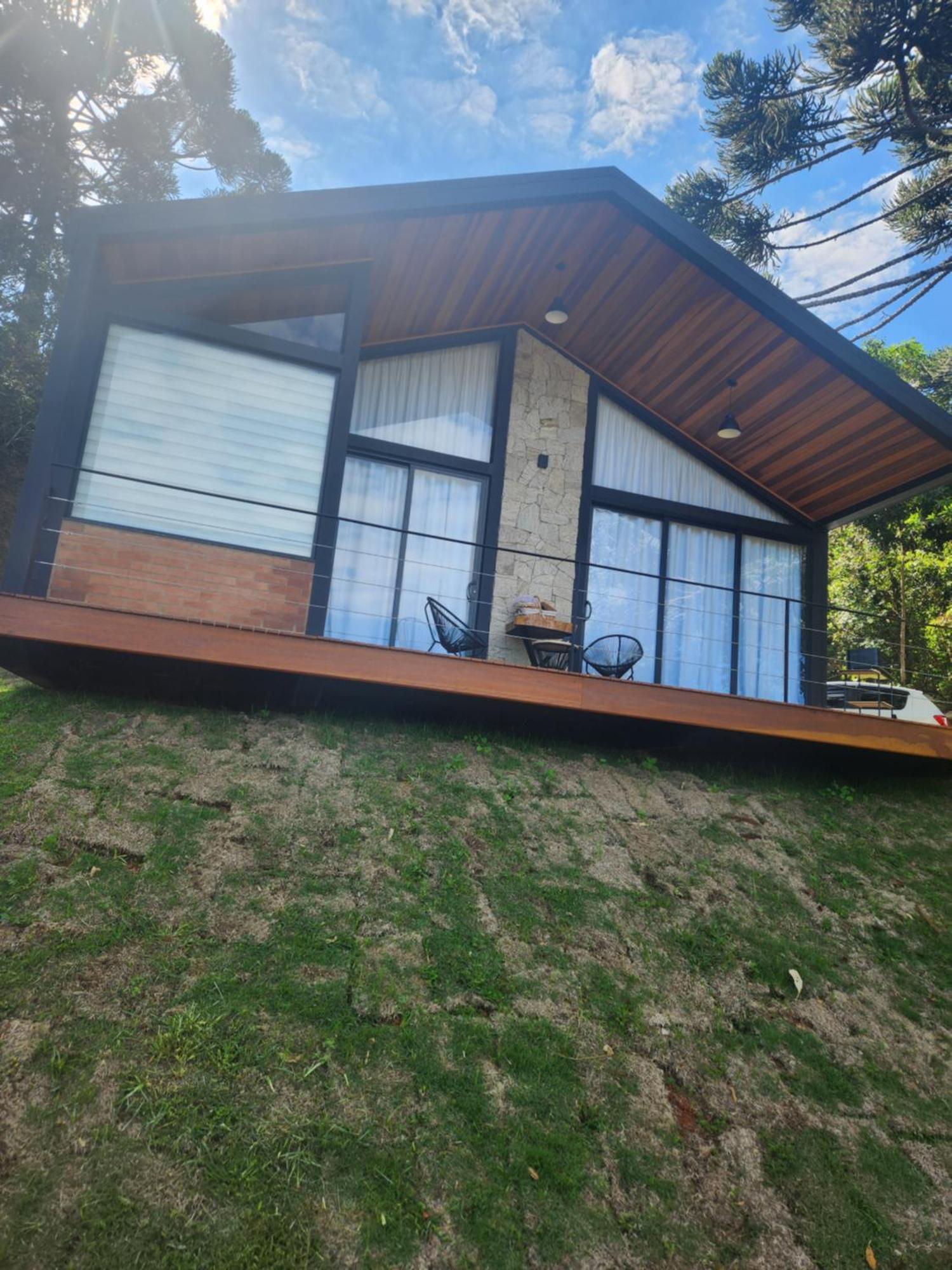 Chales Bergview São Bento do Sapucaí Eksteriør billede