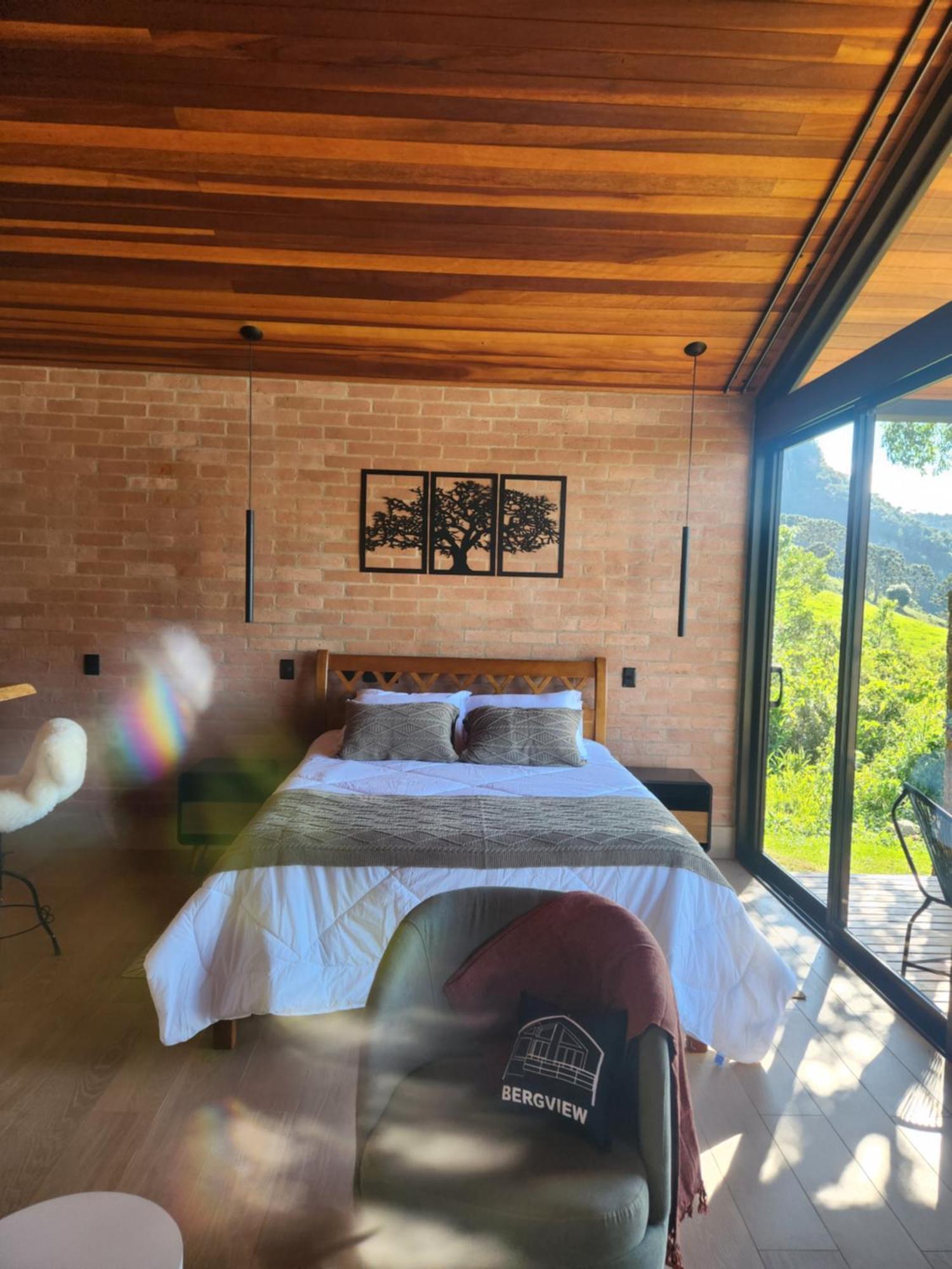 Chales Bergview São Bento do Sapucaí Eksteriør billede